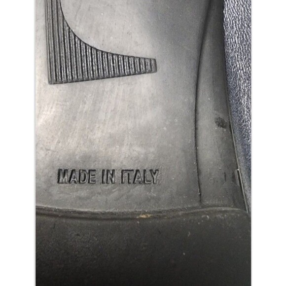 Attilio Giusti Leombruni (AGL) Leather Ballet Flats Black Italy Size EU 38 - Picture 8 of 8